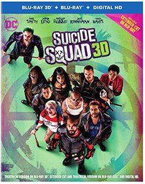 Suicide Squad (Blu-ray 3D + Blu-ray + DVD + Ultraviolet Combo Pack)