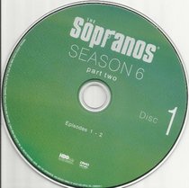 The Sopranos The Complete Series Season 6 Part 2 Disc 1 Episodes 1-2 Replacement Disc!