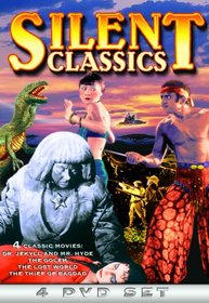 Silent Classics (Dr. Jekyll & Mr. Hyde / The Golem / The Lost World / The Thief of Baghdad) (4-DVD)