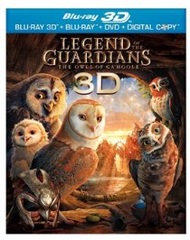 Legend of the Guardians-Owls of Ga'hoole (Three-Disc Combo: Blu-ray 3D / Blu-ray / DVD / Digital Copy)