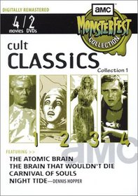 AMC Monsterfest Collection - Cult Classics, Vol. 1 (The Atomic Brain / The Brain That Wouldn't Die / Carnival of Souls / Night Tide)
