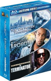 Action Hero Collection (The Day After Tomorrow / I, Robot / The Terminator) [Blu-ray]
