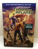 DC Universe Original Movie - Justice League Throne of Atlantis DVD - 2 Disc Special Edition with Over 2 1/2 Hours of Content