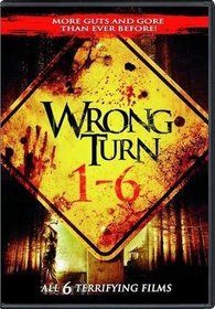 Wrong Turn 1 - 6 Complete Collection DVD (Wrong Turn 1 / 2: Dead End / 3: Left For Dead / 4: Bloody Beginnings / 5: Bloodlines / 6: Last Resort)