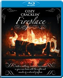 Cozy Cracklin' Fireplace [Blu-ray]