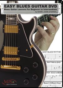 EASY BLUES GUITAR DVD: Blues Guitar Lessons For Beginner Through Intermediate
