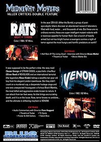 Midnight Movies Vol 10: Killer Critters Double Feature (Rats: Night of Terror/Venom)