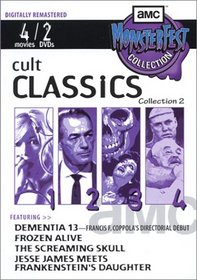 Cult Classics, Vol. 2 (Dementia 13, Frozen Alive, The Screaming Skull, Jesse James Meets Frankenstein's Daughter)