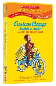 Curious George Rides a Bike... and a Lot More Monkeying Around (Scholastic Storybook Treasures)