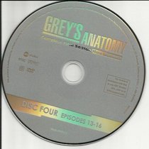 Grey's Anatomy Season 5 Disc 4 Replacement Disc!