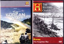 The History Channel Korean War Collection : Korea The Forgotten War , The Korean War Fire And Ice : 5 Episodes : 3 DVD SET : 300 Minutes