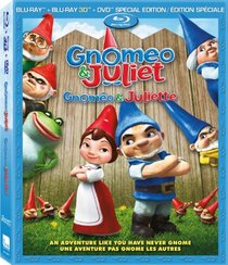 Gnomeo and Juliet (3D) (Gnoméo et Juliette) (/ Combo) [Blu-ray] (2011)