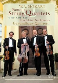 Mozart - Famous String Quartets / Gewandhaus Quartet