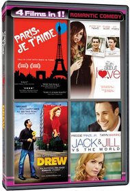 4 Movies in 1: Romantic Comedy  (Paris Je T'Aime / The Truth About Love / My Date with Drew / Jack and Jill vs. The World)