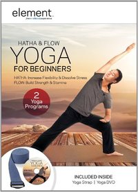 Element: Hatha & Flow Yoga For Beginners w/ Yoga Strap Kit