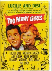 Too Many Girls [DVD] - Authentic Region 1 from Warner Brothers with Lucille Ball