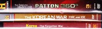 The History Channel Korean War Collection : Korea the Forgotten War , the Korean War Fire and Ice : 5 Korea Episodes , Patton 360 Complete Season One 10 Episodes : 6 Disc Box Set : 15 Episodes , 770 Minutes