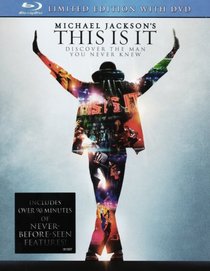 Michael Jackson: This Is It (Limited Edition Blu-ray & DVD Combo Pack)