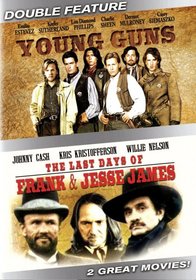 Young Guns/The Last Days of Frank and Jesse James (Double Feature) DVD New