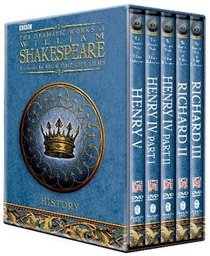 BBC Shakespeare Histories (Henry IV Parts 1 and 2, Henry V, Richard II, Richard III) DVD Giftbox