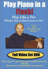 Play Piano in a Flash! Full Video Set DVD