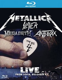 Metallica/Slayer/Megadeth/Anthrax: The Big 4 - Live from Sofia, Bulgaria [Blu-ray]