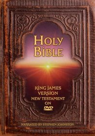 The Holy Bible - Complete King James Version - Old & New Testament- DVD