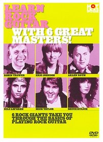 Learn Rock Guitar With 6 Great Masters (DVD & Booklet)