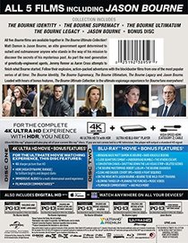 The Bourne Ultimate Collection [Blu-ray]