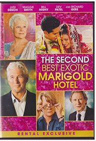 Second Best Exotic Marigold Hotel (Dvd,2015) Rental Exclusive