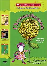 Scholastic Video Collection 3-Pack (How Do Dinosaurs Say Good Night / There Was an Old Lady Who Swallowed a Fly / Chrysanthemum)