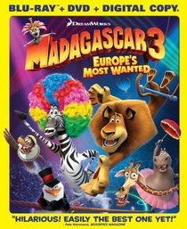 Madagascar 3: Europe's Most Wanted (Blu-ray/DVD Combo + Digital Copy)