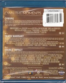 Own the Moments Triple Feature: Cyborg / Death Warrant / Double Impact
