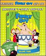 Family Guy Volume 4 Gift Set (Includes T-Shirt & Hat)