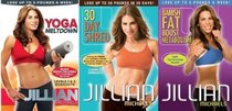 Jillian Michaels 3 DVD Set. 30 Day Shred/Banish Fat Boost Metabolism/Yoga Meltdown