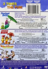 Flushed Away / Chicken Run / Wallace & Gromit Triple Feature