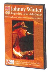 Johnny Winter Legendary Licks Slide Guitar DVD