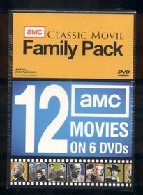 AMC Classic Movie Family Pack *** 12 Movies // 6 Dvd's