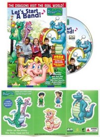 Dragon Tales - Let's Start a Band (With Collectible Sticker Set)