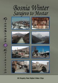 The Globescope Collection  Bosnian Winter Sarajevo to Mostar - Royalty Free Stock Footage