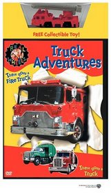 Real Wheels - Truck Adventures (There Goes a Truck/Fire Truck/Garbage Truck) With Toy