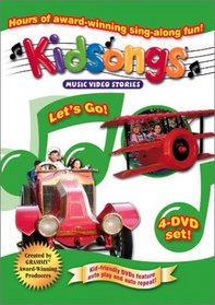 Kidsongs - Let's Go (Cars Boats Trains & Planes / I Can Do It / I'd Like to Teach the World to Sing / Ride the Roller Coaster)