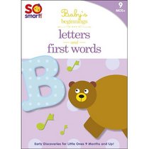 So Smart! Baby's Beginnings V.3: First Words; Letters