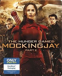 The Hunger Games: Mockingjay - Part 2 Exclusive Limited Edition Steelbook (Blu Ray + DVD + Digital HD)