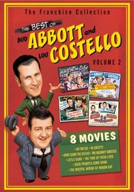 The Best of Abbott & Costello, Vol. 2 (Hit the Ice / In Society / Here Come the Co-Eds / The Naughty Nineties / Little Giant / The Time of Their Lives / Buck Privates Come Home / The Wistful Widow of Wagon Gap)