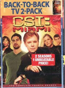 C.S.I. Miami 2 Pack Set - The Complete Third Season & The Complete Fourth Season csi