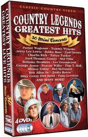 Country Legends: Greatest Hits - 50 Mini Concerts