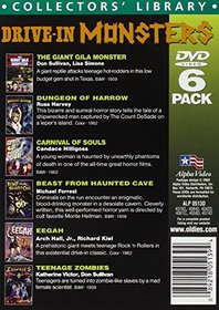 Drive-in Monsters (Beast from Haunted Cave / Carnival of Souls / Dungeon of Harrow / Eegah / Giant Gila Monster / Teenage Zombies) (6-DVD)