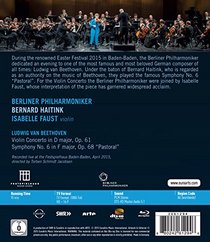 BEETHOVEN Violin Concerto and Symphony No. 6 Pastoral [Blu-ray]