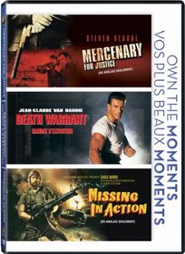 Triple Feature ( Mercenary for Justice / Death Warrant / Missing in Action)